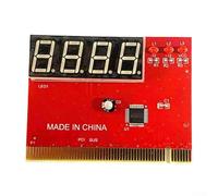 HanOaki Scheda diagnostica PCI per scheda madre, display LED a 4 cifre, tester per PC desktop, lettore di codici di errore plug-and-play per manutenzione e riparazione del computer