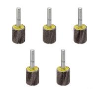 HanOaki Set di 80 dischi lamellari per trapano elettrico, smerigliatura, lucidatura, diametro 16-40 mm, gambo 6 mm, confezione da 5, per mobili in metallo e legno (20 mm)