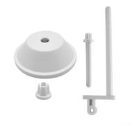 HanOaki Set di tappi per bobine con asta e coperchio, parti in plastica per macchina da cucire compatibili con/Singer Simple/Tradition/Heavy Duty Modelli, bianco, 4 pezzi