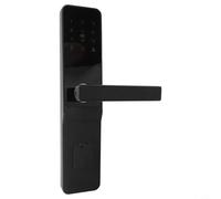 HanOaki Smart Door Lock Keyless Entry System | Controllo app, password e scheda IC, in acciaio inox e lega di alluminio, antifurto per casa, hotel, ufficio (modello elettronico)