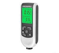 HanOaki Spessimetro per rivestimento automobilistico, compatibile con HW-300PRO con risoluzione di 0,01 mm, tecnologia a induzione elettromagnetica (bianco)