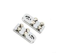 HanOaki Terminali per batteria filettati in lega di alluminio per 6 batterie a 4 celle, resistenti alla ruggine, connettori terminali per cavi, installazione rapida, 2 pezzi (4 core)