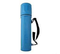 HanOaki Tubo di stoccaggio per asta di saldatura, capacità 4,5 kg, per elettrodi MMA, contenitore in plastica resistente all'umidità, con scala di misurazione, clip per il trasporto, blu