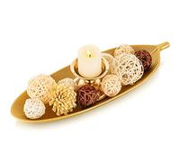 Hanobe Vassoio Decorativo Svuotatasche Moderno Legno per Centrotavola