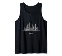 Hanoi Vietnam Skyline Asia Viaggi Souvenir Canotta