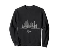Hanoi Vietnam Skyline Asia Viaggi Souvenir Felpa