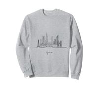 Hanoi Vietnam Skyline Asia Viaggi Souvenir Felpa