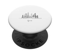 Hanoi Vietnam Skyline Asia Viaggi Souvenir PopSockets PopGrip Adesivo