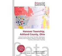 Hanover Township, Ashland County, Ohio: Ashland County, Ohio, Green Township, Washington Township, Knox Township, Jefferson Township, Brown Township, Worthington Township