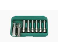 Set di bussole esagonali HANS 1/2 pollici 9 Pezzo (M4 - M17) 100mm