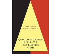 Hans A Bethe Edwin E Sal Quantum Mechanics of One- And Two-Electron (Tascabile)