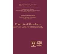 Hans Bernhard Schmid Concepts of Sharedness (Copertina rigida)