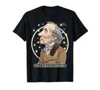 Hans Christian Andersen, Danese Amato autore di Fiabe Maglietta