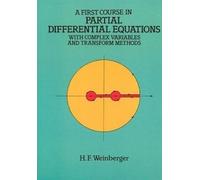 Hans F. Weinber A First Course in Partial Differential Equations wit (Tascabile)