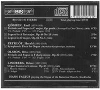 Hans Fagius Romantic Swedish Organ, The (Fagius) (CD) Album