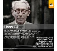 Hans Gál Hans Gál: Music for Viola, Volume Two (CD) Album