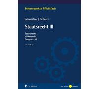 Hans-Georg Dede Staatsrecht III: Staatsrecht, Völkerrecht, Europarec (Tascabile)
