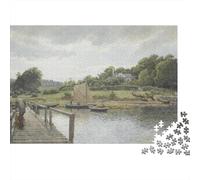 Hans Gude Puzzle Di Legno arte, museo Puzzles Impegnativi, Per Adulti E Adolescenti, Per Bambino Regali, Multicolore Rompicapo 1000 Pezzi