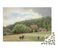 Hans Gude Puzzles Di Legno 1000 Piece, DIY Jigsaw Puzzle opere d'arte famose nel mondo for Teens, dipinto Challenging Decompression, Fun Games, Educational Toys, Puzzle Impossible arte
