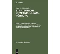 Hans H Hinterhu Strategisches Handeln. Direktiven, Organisati (Copertina rigida)