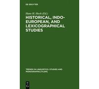 Hans H. Hock Historical, Indo-European, and Lexicographical S (Copertina rigida)