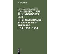 Hans-Heinrich J Das Institut für Ausländisches und Internatio (Copertina rigida)