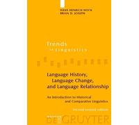 Hans Henrich Hoc Language History, Language Change, and Lang (Copertina rigida)