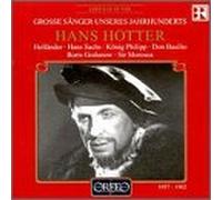 Hans Hotter - Great Singers of Our Century