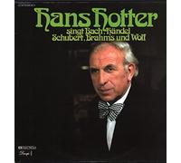 Hans Hotter - singt Bach, Händel, Schubert, Brahms und Wolf [2xVinyl]