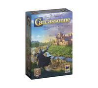 Hans im Glück Carcassonne - Assediatore e Difensore (Edizione 2025), 7a espansione, Gioco di famiglia, 2-6 giocatori, 7+ anni, 50 minuti, Tedesco