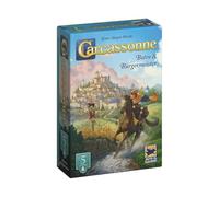 Hans im Glück Carcassonne - Botin e Sindaco (edizione 2025), 5a espansione, gioco di famiglia, 2-6 giocatori, 7+ anni, 45 minuti, tedesco