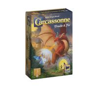 Hans im Glück Carcassonne - Drago e Fata (edizione 2025), 3a espansione, gioco di famiglia, 2-6 giocatori, 7+ anni, 45 minuti, tedesco