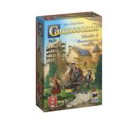 Hans im Glück Carcassonne - Rivenditore e Costruttore (Edizione 2025), 2a espansione, Gioco di famiglia, 2-6 giocatori, 7+ anni, 45 minuti, Tedesco