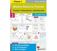 Hans J Schmidt Mathe-Basics-Trainer 3. Schuljahr: Grundlagentraining (Broschüre)