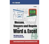 Hans-Joachim Berndt Messen, Steuern und Regeln mit Word & Excel (Tascabile)
