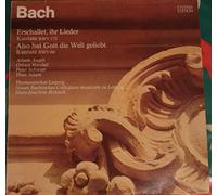 Hans Joachim Rotzsch, Auger, Wenkel, Schreier, Adam - Erschallet ihr Lieder Kantate BWV 172 und Also hat Gott die Welt geliebt Kantate BWV 68. Hans Joachim Rotzsch, Auger, Wenkel, Schreier, Adam. Eterna Edition Stereo