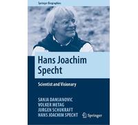 Hans Joachim Specht (Copertina rigida) Springer Biographies