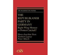 Hans-Joachim Veen Norbert Lepszy Pe The Republikaner Party i (Copertina rigida)