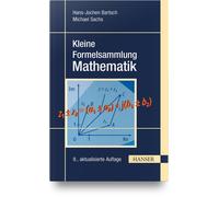 Hans-Jochen Bartsch Michael Sachs Kleine Formelsammlung Mathematik (Tascabile)