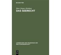 Hans Jürgen Abraham Das Seerecht (Copertina rigida)