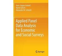 Hans-Jürgen Andreß Katrin G Applied Panel Data Analysis for E (Copertina rigida)