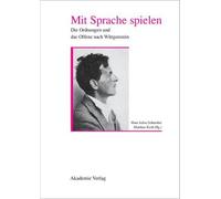 Hans Julius Schneider Mit Sprache Spielen (Copertina rigida) Einstein Bücher