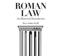 Hans Julius Wolff Roman Law (Tascabile)