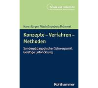 Hans-Jurgen Pitsch Ingeborg Thummel Konzepte - Verfahren - Methoden (Tascabile)