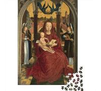 Hans Memling Jigsaw Puzzle arte,1000 Pcs Rompicapo opere d'arte famose nel mondo Classici, Puzzles museo, Puzzle Per Gioco Familiare, Regalo Per Amore E Amico, Festa Gioco