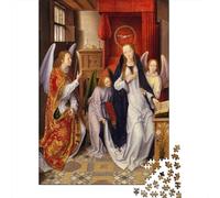 Hans Memling Rompicapo Adulti, 1000 Pezzi Classici, Puzzles arte Giochi Rilassamento E Intelligence, Puzzle opere d'arte famose nel mondo Per Gioco Familiare, Regalo Per Amore E Amico