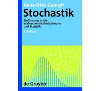 Hans-Otto Georgii Stochastik (Tascabile)