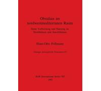 Hans-Otto Pollmann Obsidian in nordwestmediterranean Raum (Tascabile)