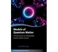 Hans-Peter Eckle Models of Quantum Matter (Copertina rigida)