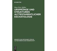 Hans-Peter Müll Ursprünge und Strukturen alttestamentlicher E (Copertina rigida)